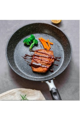 日本 Smile Life 麥飯石圓型炒鍋 (28cm 直徑)